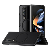 Samsung Galaxy Z Fold 4 - MagSafe Kompatibelt TPU Skal, Tunt & Stötsäkert Skydd Svart